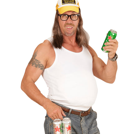 Widmann SRL Truckerpet met lang haar