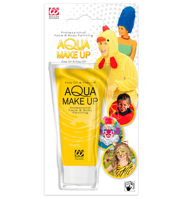 Widmann SRL Tube met gele aqua make-up