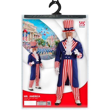 Widmann SRL Uncle Sam kostuum heren