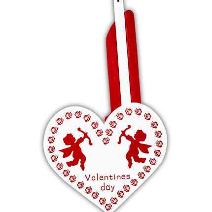 Widmann SRL Valentijnsdag decoratie hart van papier