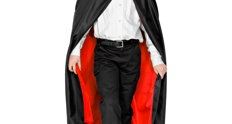 Widmann SRL Vampier cape met rode binnenzijde