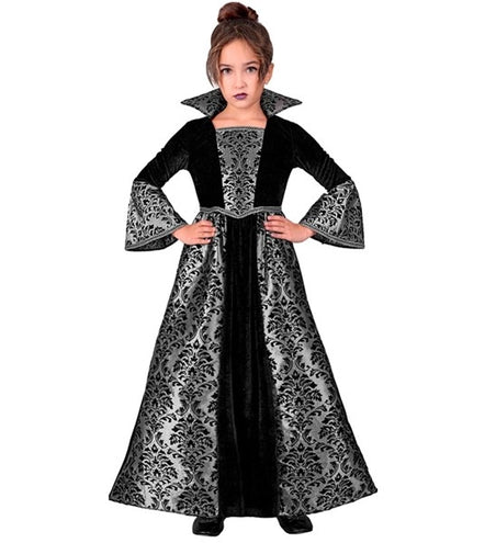 Widmann SRL Vampier meisje kostuum Roos kinderen