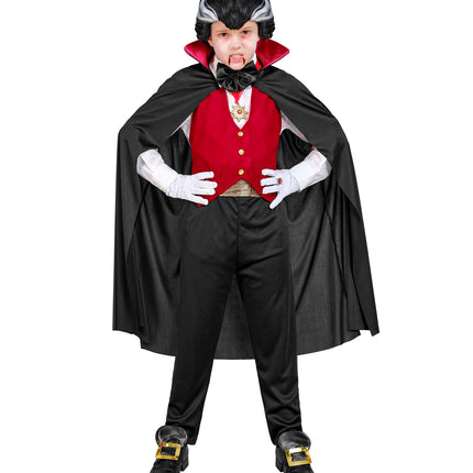 Widmann SRL Vampier voor jongens en meisjes zwart