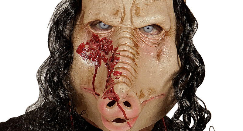 Widmann SRL Varkenskop masker voor een party