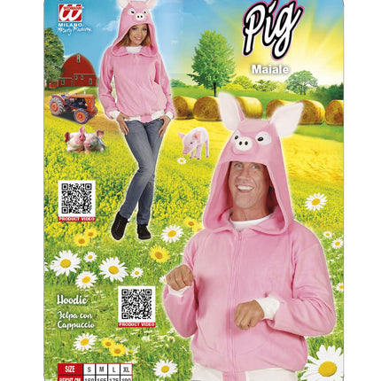 Widmann SRL Varkensvestjes voor carnaval