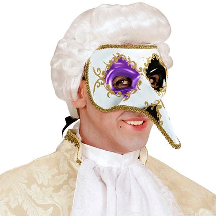 Widmann SRL Venetiaans masker met lange neus Venice