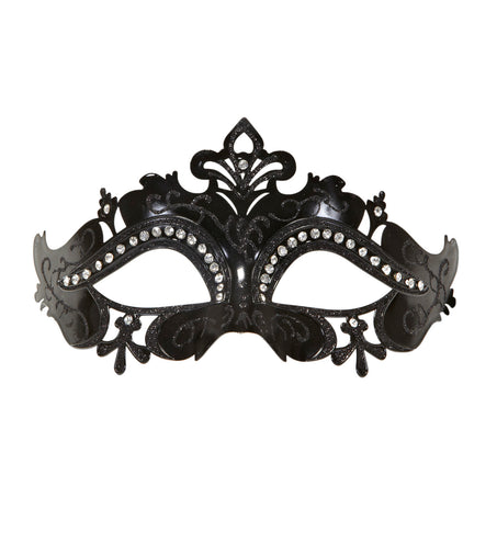 Widmann SRL Venetiaans oogmasker Vera zwart