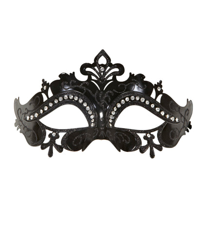 Widmann SRL Venetiaans oogmasker Vera zwart