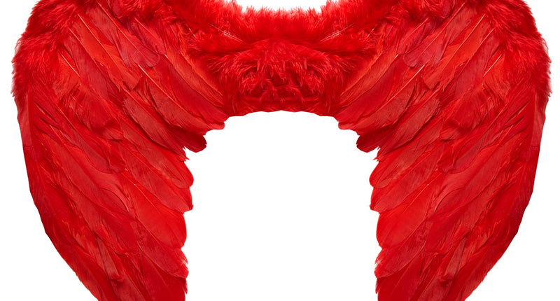 Widmann SRL Veren vleugels rood 37x50cm