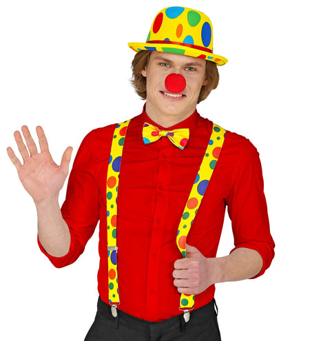 Widmann SRL Verkleedset clown bolletjes