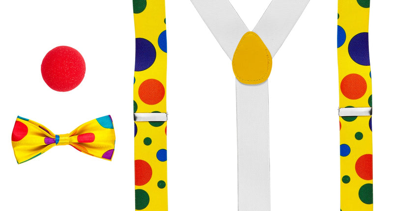 Widmann SRL Verkleedset clown bolletjes