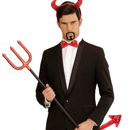 Widmann SRL Verkleedset duivel met pailletten