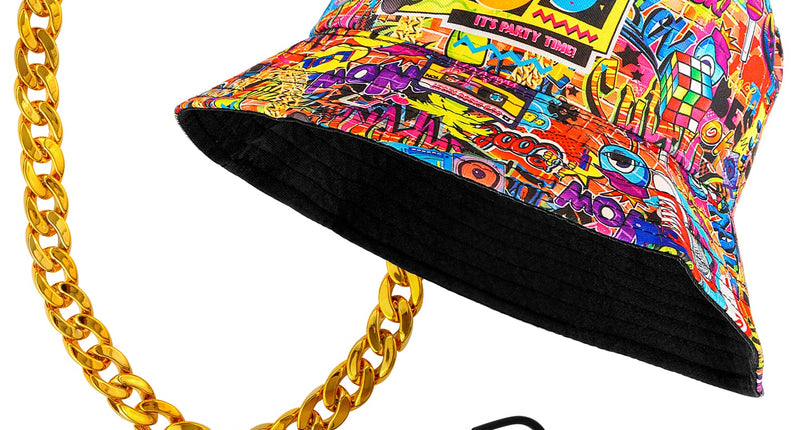 Widmann SRL Verkleedset Graffiti  jaren 80