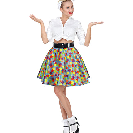 Widmann SRL Verkleedset jaren 50 meisje