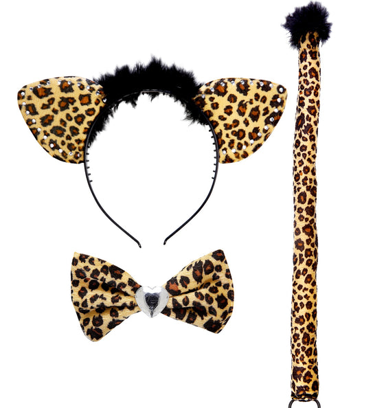 Widmann SRL Verkleedset luipaard Lize