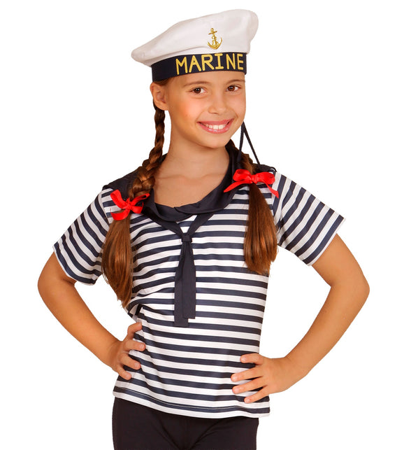 Widmann SRL Verkleedset marine voor kinderen