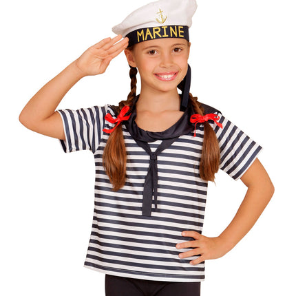 Widmann SRL Verkleedset marine voor kinderen