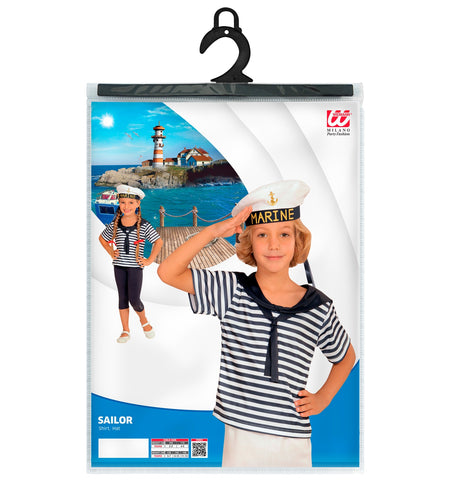 Widmann SRL Verkleedset marine voor kinderen