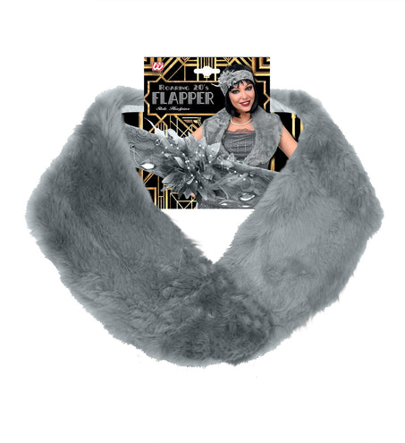 Widmann SRL Verkleedset Roaring  20's grijs