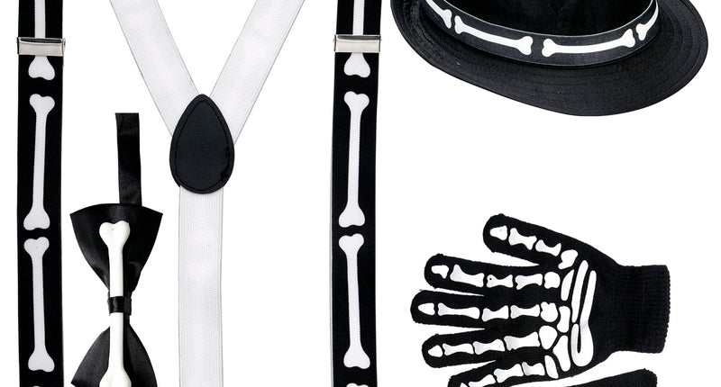 Widmann SRL Verkleedset skelet voor halloween