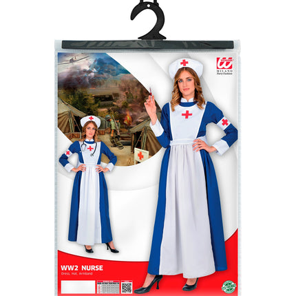 Widmann SRL Verpleegster jurk blauw