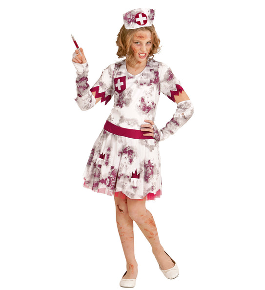 Widmann SRL Verpleegsterjurkje zombie kinderen