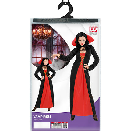Widmann SRL Victoriaanse Vampier jurk dames