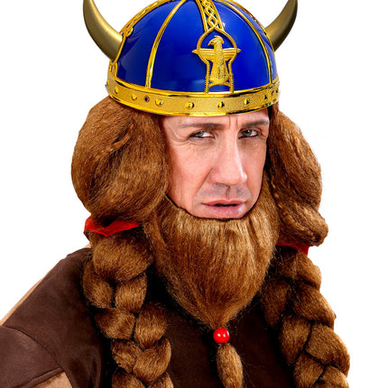 Widmann SRL Viking helm blauw