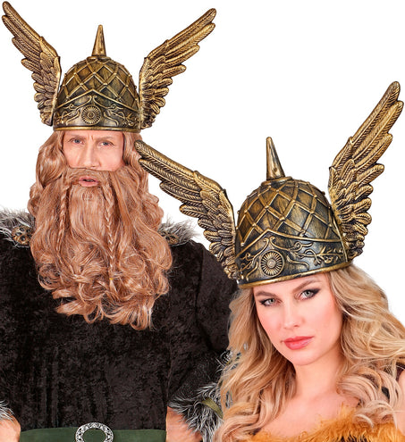 Widmann SRL Viking helm met vleugels
