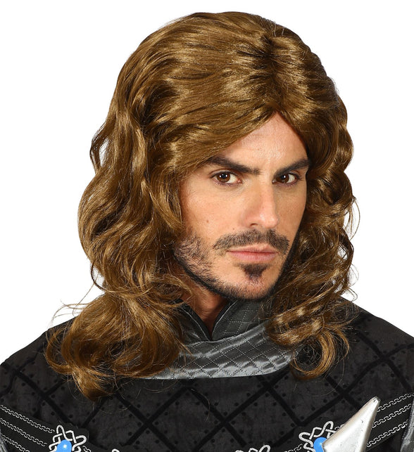 Widmann SRL Viking pruik voor volwassenen