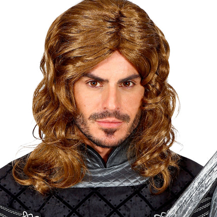 Widmann SRL Viking pruik voor volwassenen