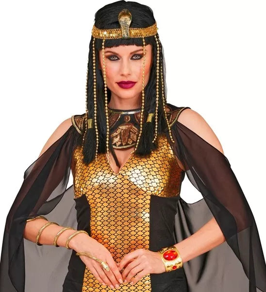 Widmann SRL Vinger armband slang goud Teun