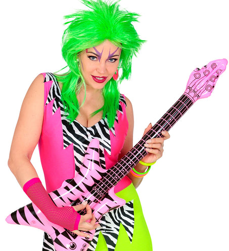 Widmann SRL Vingerloze handschoenen lang roze