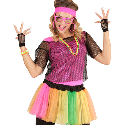 Widmann SRL Vingerloze nethandschoenen zwart