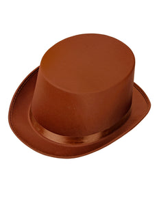 Widmann SRL Vintage bruine hoge hoed