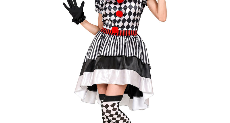 Widmann SRL Vintage clowns jurkje dames