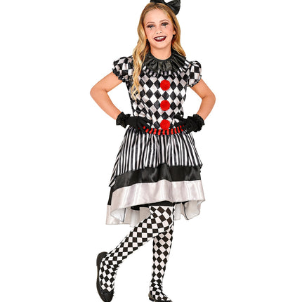 Widmann SRL Vintage clowns jurkje kinderen