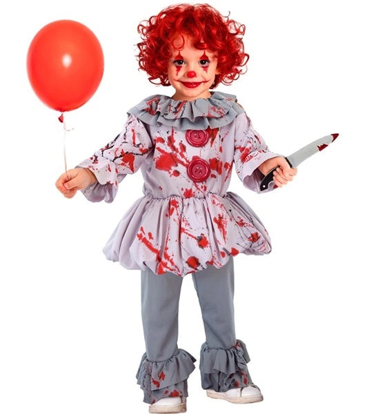 Widmann SRL Vintage killer clown kostuum Guus kinderen