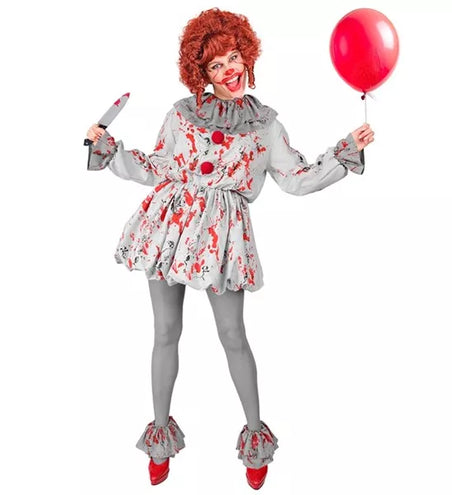 Widmann SRL Vintage killer clown kostuum Guus volwassenen IT