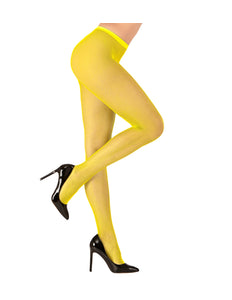 Widmann SRL Visnet panty neon geel