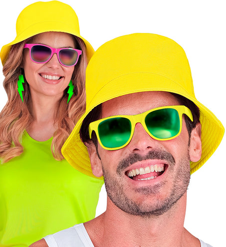 Widmann SRL Vissershoedje neon geel