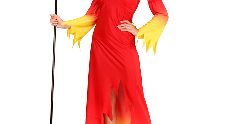 Widmann SRL Vlammende duivelsjurkjes voor Halloween