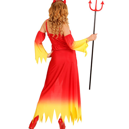 Widmann SRL Vlammende duivelsjurkjes voor Halloween