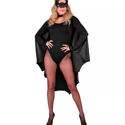 Widmann SRL Vleermuis cape Anouk volwassenen