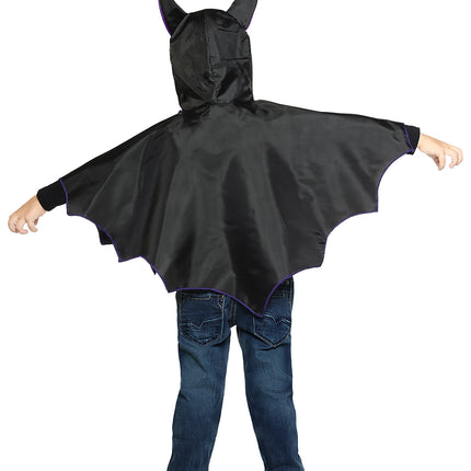 Widmann SRL Vleermuis poncho kind