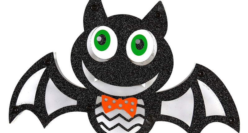 Widmann SRL Vleermuis wanddecoratie met lampjes