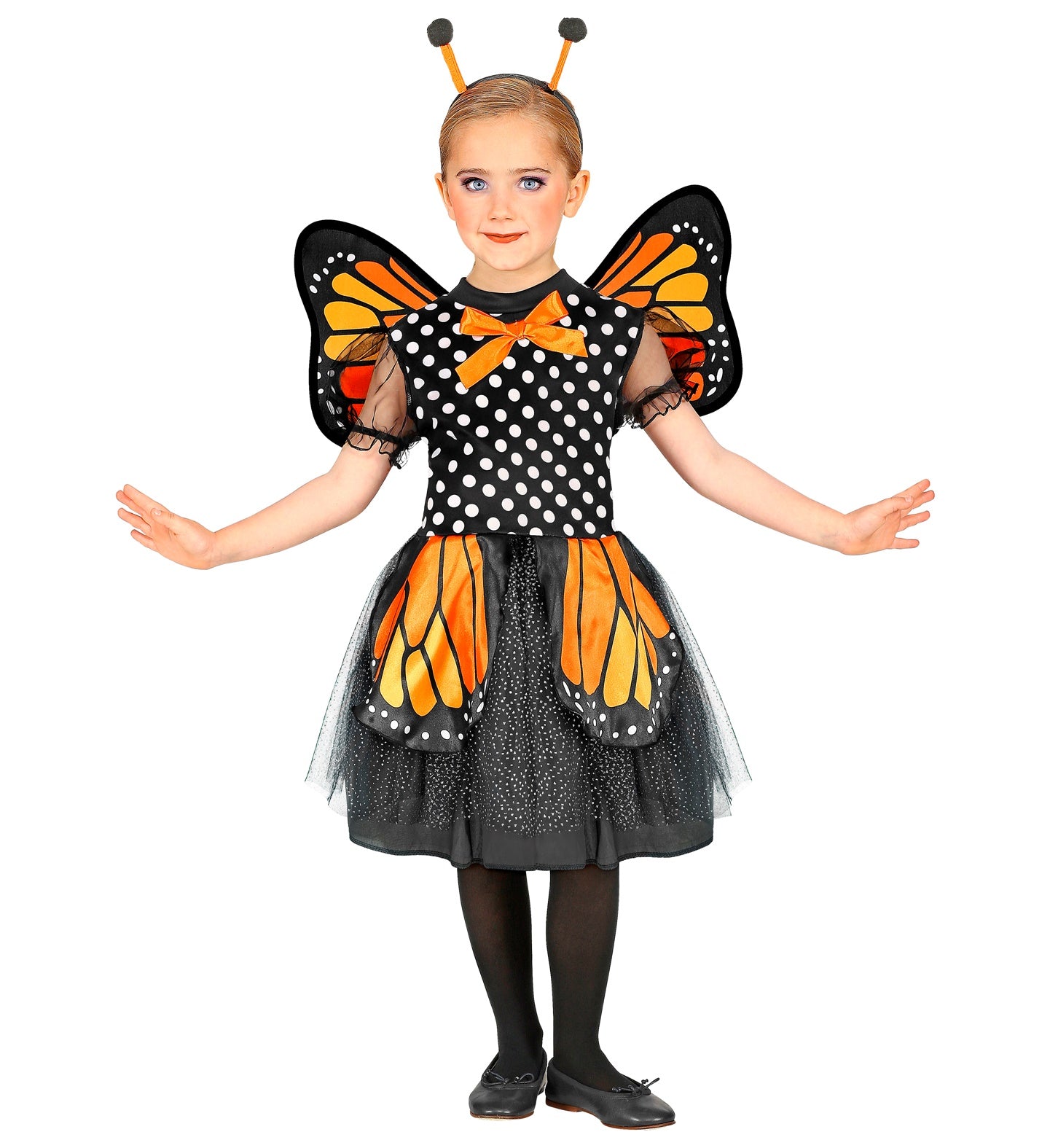 Vlinder kostuum zwart kinderen Perfect voor carnaval!