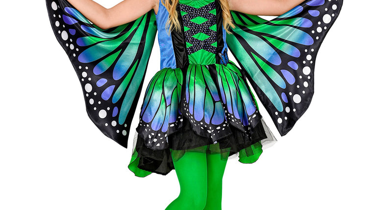 Widmann SRL Vlinderpak blauw groen kind