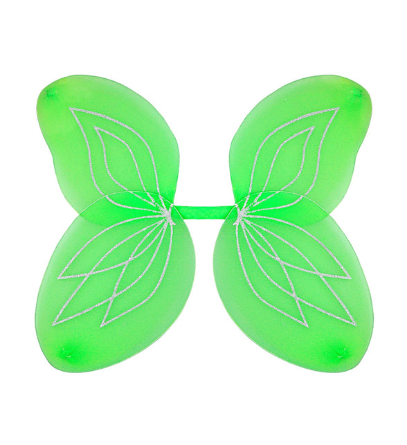 Widmann SRL Vlindervleugels glitter groen kinderen