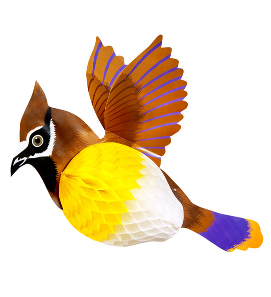 Widmann SRL Vogel decoratie van papier